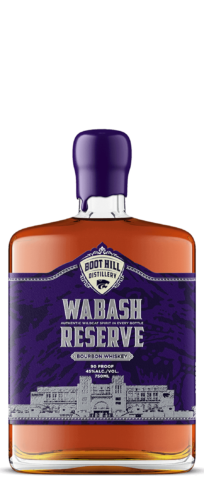 Boot Hill Bourbon Whiskey Wabash Reserve Bottle